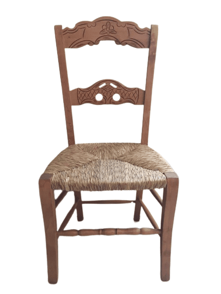 silla rústica modelo acinipo