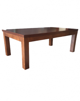 mesa centro en madera de fresno macizo