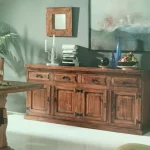 aparador rústico chiapas 4 puertas mueblestilo
