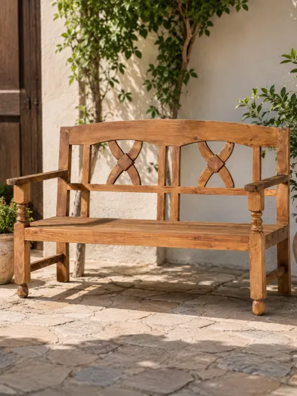 banco rústico de madera lugo mueblestilo banco rústico de madera lugo mueblestilo