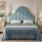 cabecero de madera clásico tapizado alcazaba mueblestilo