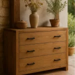cómoda de estilo rústico baleares mueblestilo