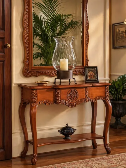 consola clásica de madera mueblestilo modelo guadarte