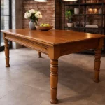 mesa de estilo rústico alba mueblestilo