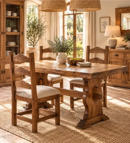 mesa para comedor rústica bolivia mueblestilo