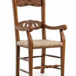 sillón rondeño rústico mueblestilo