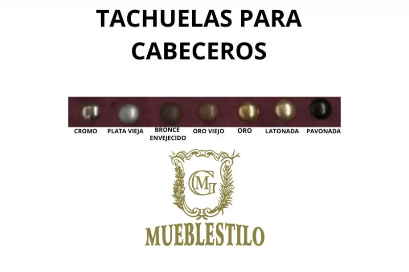 Cabecero con tachuelas Rombo - Imagen 3