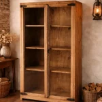 vitrina de estilo clásico 1481 con estantes