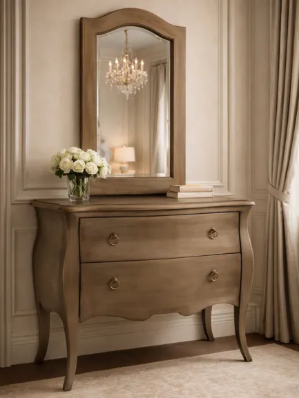 cómoda de estilo clásico 2 cajones palmira