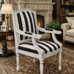 sillón clásico luis xvi mueblestilo tapizado