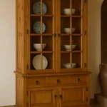 vitrina rústica taurus marca mueblestilo