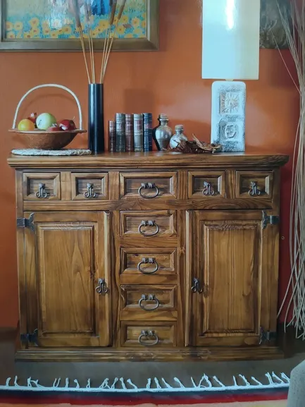 aparador de estilo rústico 1301 mueblestilo