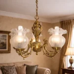 lámpara para techo de oro envejecido mueblestilo