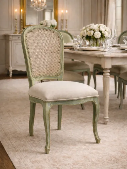 silla de estilo con rejilla mueblestilo