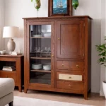 vitrina vajillero con cajones y puerta mueblestilo