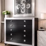 cómoda moderna de líneas rectas gante mueblestilo