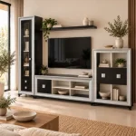 mueble salón minimalista hermes